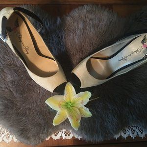 Glamorous Seude like Platform stiletto heels